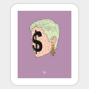 Big Money V Sticker